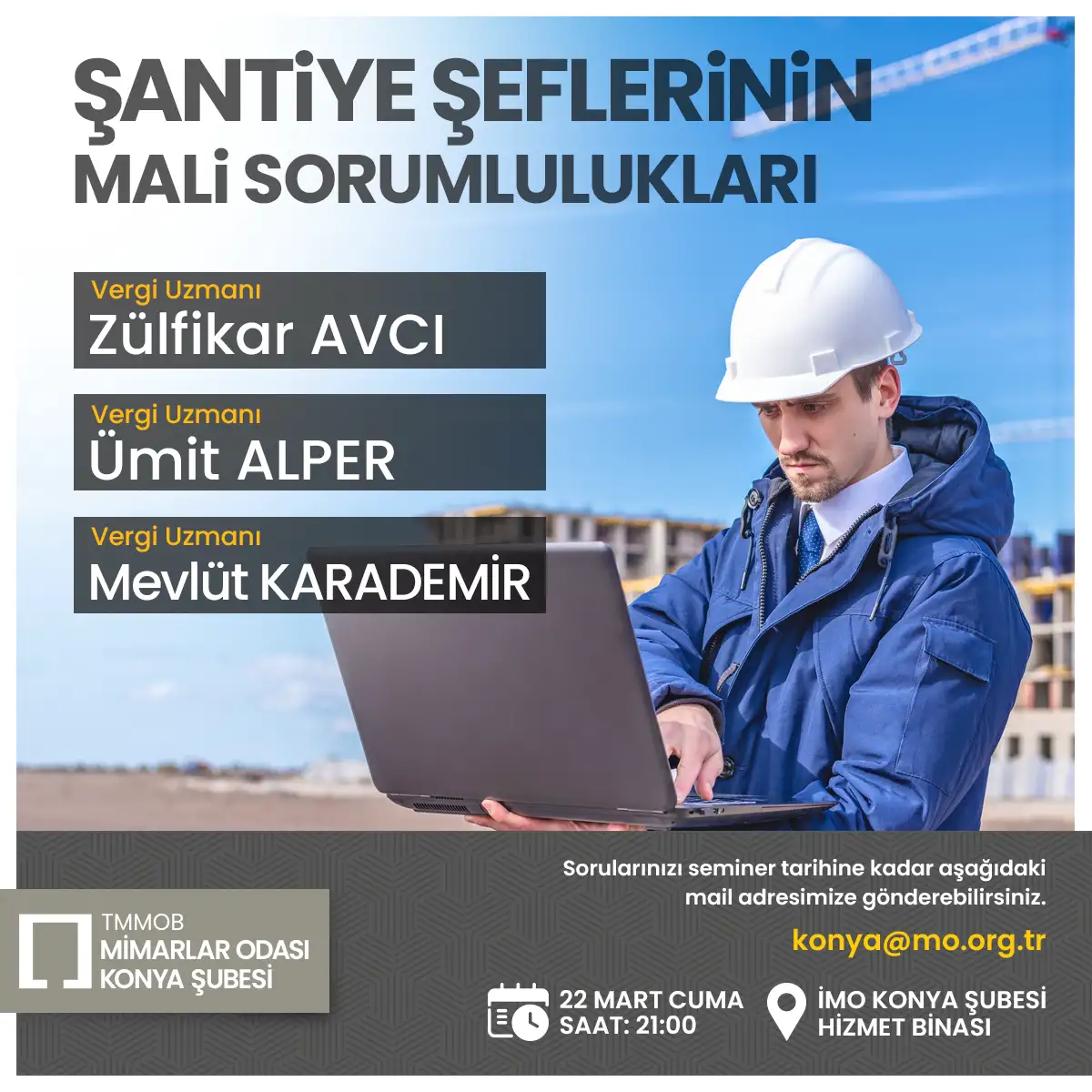 Şantiye Şeflerinin Mali Sorumlulukları