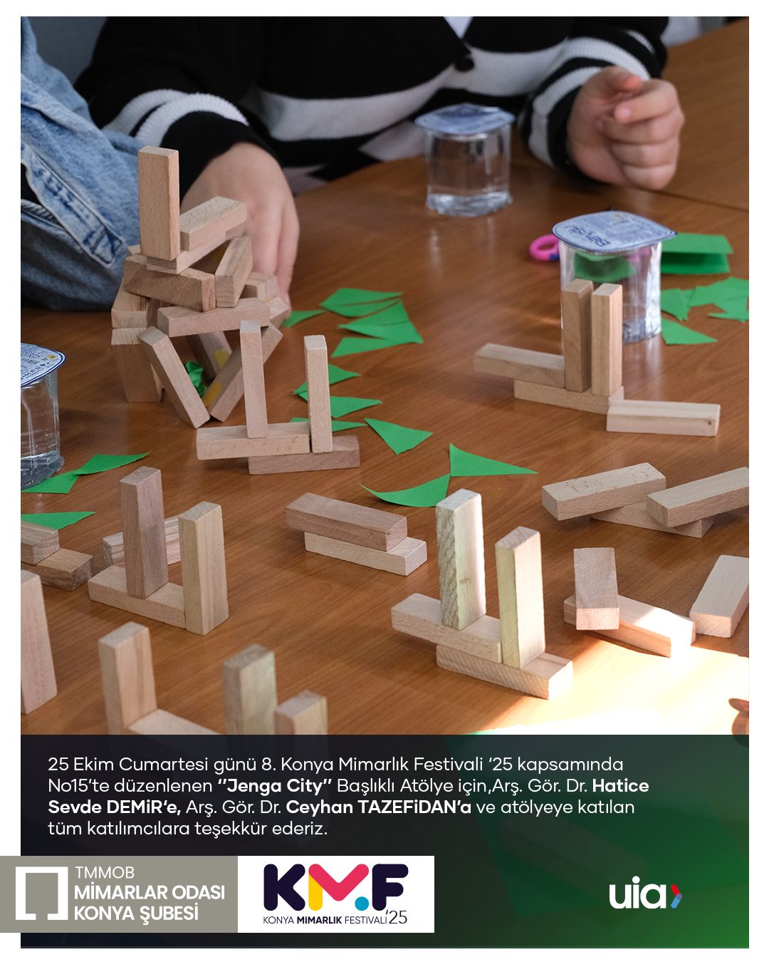 Jenga City Atölyesi Gerçekleştirildi