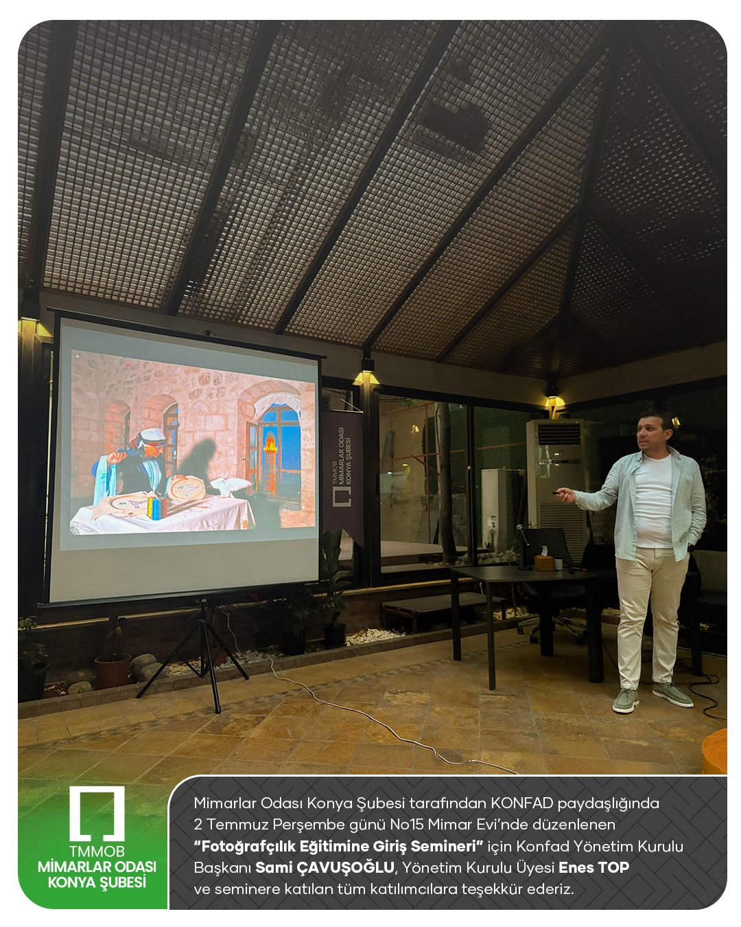 Fotoğrafçılık Eğitimine Giriş Semineri