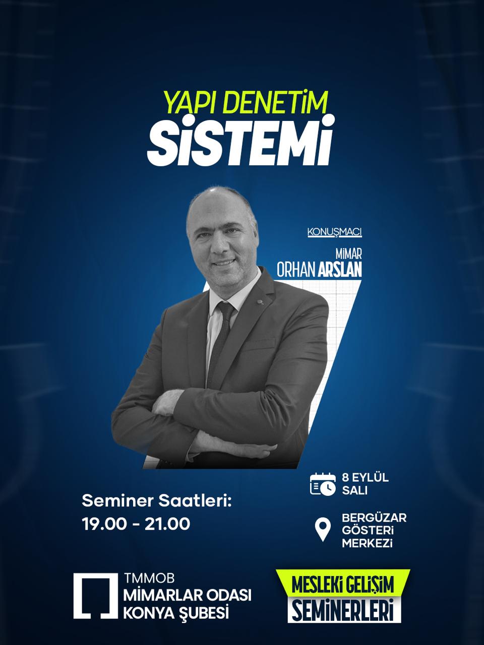 Yapı Denetim Sistemi Mesleki Gelişim Semineri