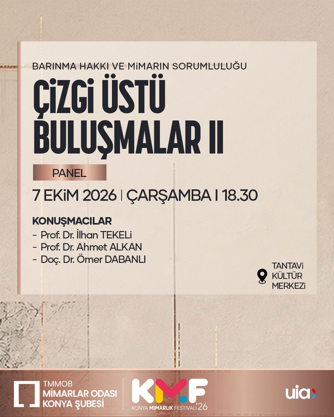 Barınma Hakkı ve Mimarın Sorumluluğu - Çizgi Üstü Buluşmalar II